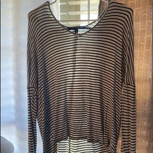Black/White Long Sleeve